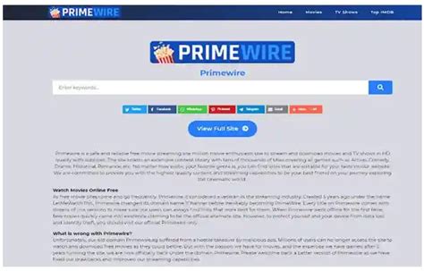 PrimeWire & Alternatives: Legal Concerns, Safer Platforms.